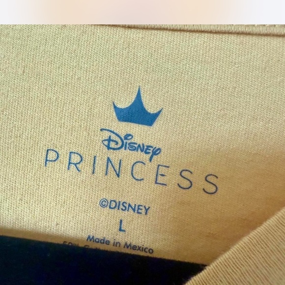 Disney Yellow Short Sleeve Tee with Vibrant Graphics - Picture 2 of 2